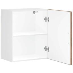 Berkfield Home Kitchen Wall Cabinets 2 pcs¬†Porto Old Wood Engineered Wood in Brown - thumbnail 7