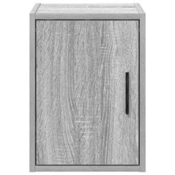 Berkfield Home Garage Wall Cabinets 2 pcs Grey Sonoma Engineered Wood - thumbnail 6