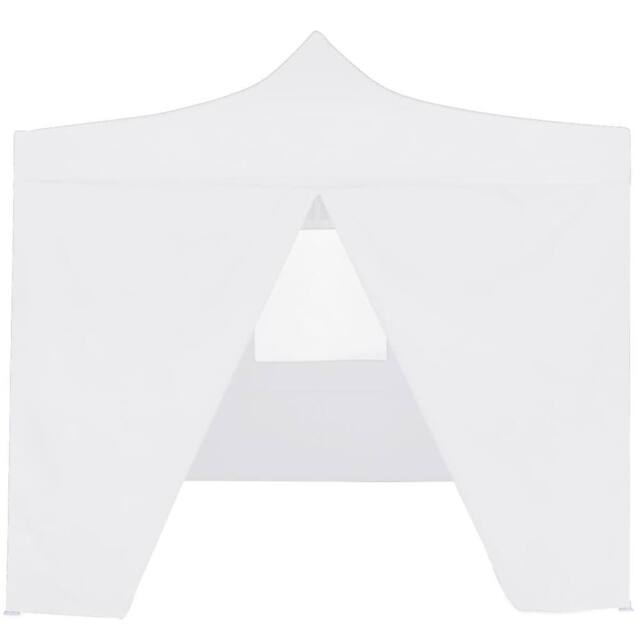 Berkfield Home Professional Folding Party Tent with 4 Sidewalls 3x3 m Steel White - image 1