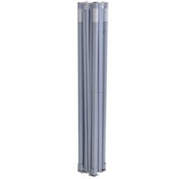 Berkfield Home Professional Folding Party Tent with 4 Sidewalls 3x3 m Steel White - thumbnail 4