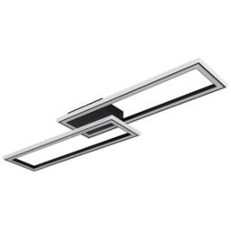 Netlighting Mirella Semi Ceiling Light Black LED Dimmable 2700-6500K Remote - thumbnail 2
