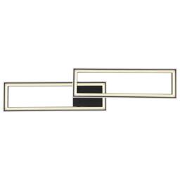 Netlighting Mirella Semi Ceiling Light Black LED Dimmable 2700-6500K Remote - thumbnail 3
