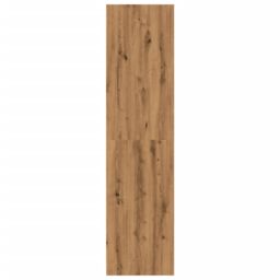 Berkfield Home Wardrobe Artisian Oak 80x50x200 cm Engineered Wood in Brown - Size: 80 x 50 x 200 cm - thumbnail 5
