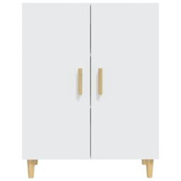 Berkfield Home Sideboard White 70x34x90 cm Engineered Wood - Size: 70 x 34 x 90 cm - thumbnail 3