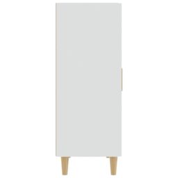 Berkfield Home Sideboard White 70x34x90 cm Engineered Wood - Size: 70 x 34 x 90 cm - thumbnail 4