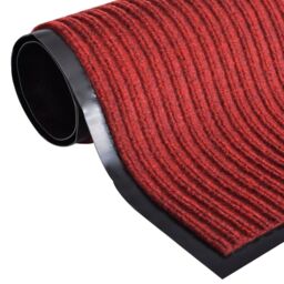 Berkfield Home Red PVC Door Mat 90 x 120 cm - thumbnail 2