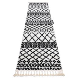RugsX Berber Runner in White - Size: 80 cm x 300 cm - thumbnail 1