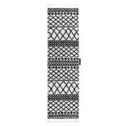 RugsX Berber Runner in White - Size: 80 cm x 300 cm - thumbnail 2