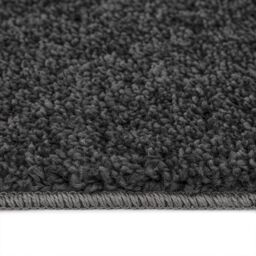 Berkfield Home Shaggy Rug with Latex Backing Dark Grey 200x200 cm - Size: Medium - thumbnail 6
