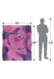 Blues Clues Blue's Clues Large Magenta Silky Touch Super Soft Throw Blanket 152 X 127 cm in White - thumbnail 5
