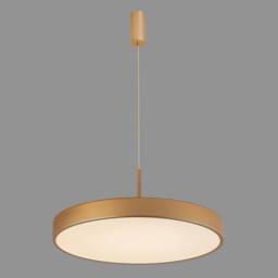 Netlighting Modern LED Hanging Pendant Golden Warm White 3000K 3600lm in Gold - thumbnail 4