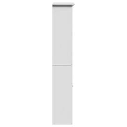 Berkfield Home Durable Bathroom Cabinet BODO White 44x30x160 cm - Size: 44 x 30 x 160 cm - thumbnail 5