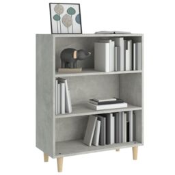 Berkfield Home Sideboard Concrete Grey 69.5x32.5x90 cm Engineered Wood - thumbnail 6