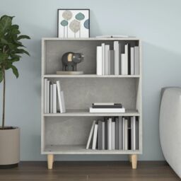 Berkfield Home Sideboard Concrete Grey 69.5x32.5x90 cm Engineered Wood - thumbnail 5