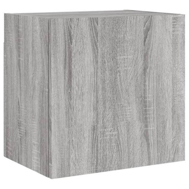 Berkfield Home TV Wall Cabinet Grey Sonoma 40.5x30x40 cm Engineered Wood - image 1