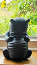 Inspirational Gifting Winnie-The-Pooh Ornament Sculpture For A Home or Garden in Bronze - thumbnail 4
