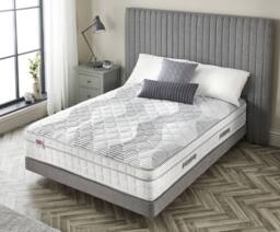 Somnior Pocket Spring Memory Foam Mattress 5FT King Size, Medium Firm in White - thumbnail 6
