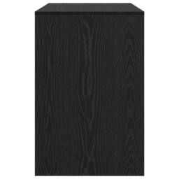 Berkfield Home Compact Writing Desk Black oak Engineered wood Compact - thumbnail 6