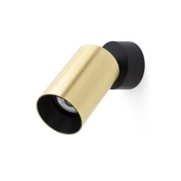 Netlighting Stan Satin Gold Projector Single Spotlight - thumbnail 1