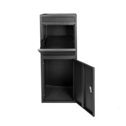 Dprodo Parcel & Letter Drop Box with Secure Storage, Waterproof for Outside in Black - thumbnail 6