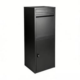 Dprodo Parcel & Letter Drop Box with Secure Storage, Waterproof for Outside in Black - thumbnail 8