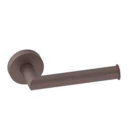 Bathroom Kingdom Melbourne Brushed Bronze Round Toilet Roll Holder