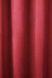 Laurence Llewelyn-Bowen 'Montrose' Velvet Blackout-Coated Pair of Eyelet Curtains in Burgundy - Size: 229 cm width x 183 cm drop - thumbnail 3