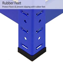Monstershop Monster Racking T-Rax Strong Storage Shelves, Blue, 120cm W, 45cm D in Blue - thumbnail 7