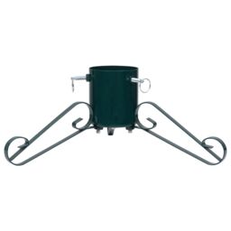 Berkfield Home Christmas Tree Stand Green 58x58x21 cm - Size: 58 x 58 x 21 cm - thumbnail 2