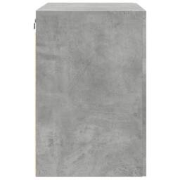 Berkfield Home Wall Cabinet Concrete Grey 80x42.5x64 cm Engineered Wood - thumbnail 5