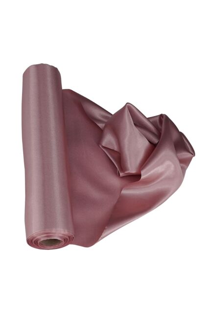 Neel Blue 20cm x 29cm Solid Satin Roll Large Fabric for Chair Sash Wedding Bouquet Décor Drapery in Rose Gold - Size: 20 cm x 29 cm - image 1