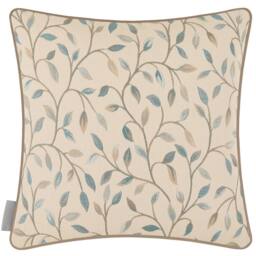 Voyage Maison Cervino Piped Jacquard Cushion in Cream - Size: 43 cm x 43 cm - thumbnail 3