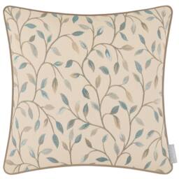 Voyage Maison Cervino Piped Jacquard Cushion in Cream - Size: 43 cm x 43 cm - thumbnail 2