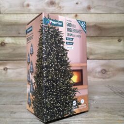 Samuel Alexander 12.5m 500 LED TreeBrights Christmas String Lights with Timer in Warm White in Beige - thumbnail 6