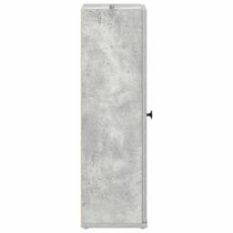 Berkfield Home Durable Bathroom Cabinet with Roll Holder Concrete Grey 20.5x22x72 cm - thumbnail 6