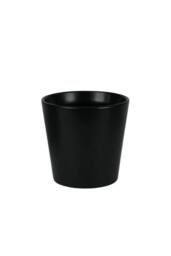 KDMD Hortus Vienna Matt Black Ceramic Pot 15cm 2 Pack - thumbnail 2