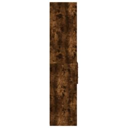 Berkfield Home Highboard Smoked Oak 40x42.5x185 cm Engineered Wood in Brown - thumbnail 5
