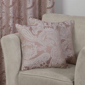 New Edge Blinds Cavendish Cushion Cover in Pink - Size: 43 cm x 43 cm