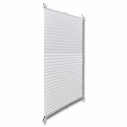 Berkfield Home Plisse Blind 60x125cm White Pleated Blind - Size: 60x125 cm - thumbnail 3