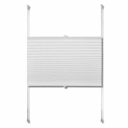 Berkfield Home Plisse Blind 60x125cm White Pleated Blind - Size: 60x125 cm - thumbnail 4