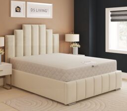 DS Living Sanctuary Medium Hybrid Pocket Gel Aurora Mattress in Grey - Size: Small Double - thumbnail 2