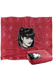 ViacomCBS/Nickelodeon NCIS Abby Heart Silky Touch Super Soft Throw Blanket 152 X 127 cm in White - thumbnail 2