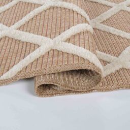 Desire Rugs Harper Aztec Pattern Water Resistant Indoor Area Rugs in Cream - Size: 160 cm x 230 cm - thumbnail 3