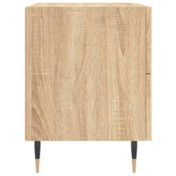 Berkfield Home Modern Bedside Cabinets 2 pcs Sonoma Oak 40x35x47.5 cm Engineered Wood in Brown - thumbnail 7