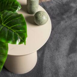 Berkfield Home Rug Short Pile Soft & Washable Anthracite 240x240 cm in Dark Grey - Size: 100 cm diameter - thumbnail 7