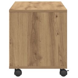 Berkfield Home TV Cabinet Artisan Oak 90x35x35 cm Engineered Wood in Brown - Size: 90 x 35 x 35 cm - thumbnail 6