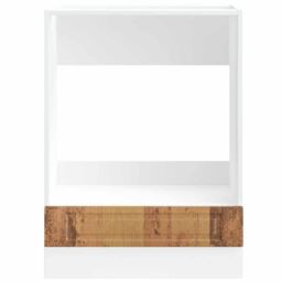 Berkfield Home Oven Cabinet¬†Porto Old Wood Engineered Wood in Brown - thumbnail 4