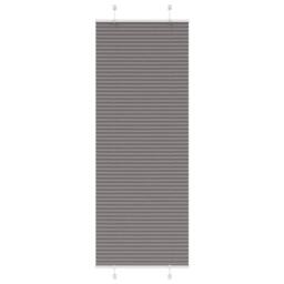 Berkfield Home Pleated Blind Anthracite 75x200 cm Fabric Width 74.4 cm Polyester in Dark Grey - thumbnail 2