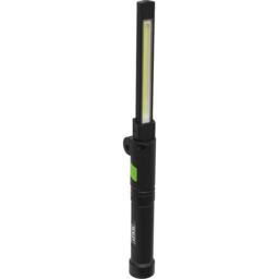 Loops Aluminium Folding Pocket Light - 2 COB & 1 SMD LED - Rechargeable - Magnetic