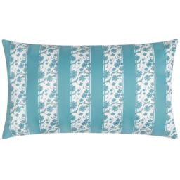 Wylder Chelsea Printed Outdoor Cushion in Bright Blue - Size: 30 cm x 50 cm - thumbnail 2